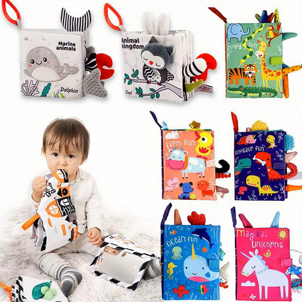 Baby Animal Cloth Book