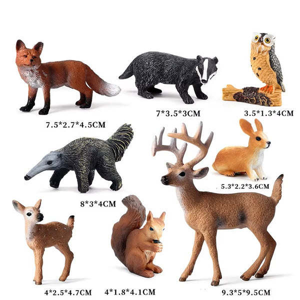 Mini Forest Animal Set