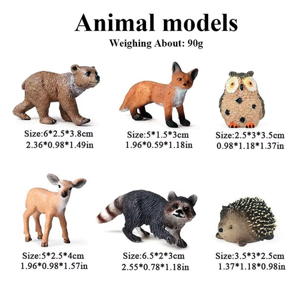 Mini Forest Animal Set