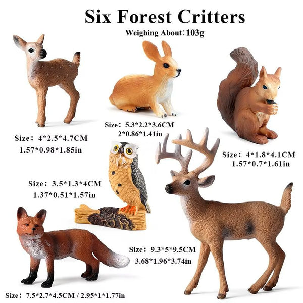 Mini Forest Animal Set