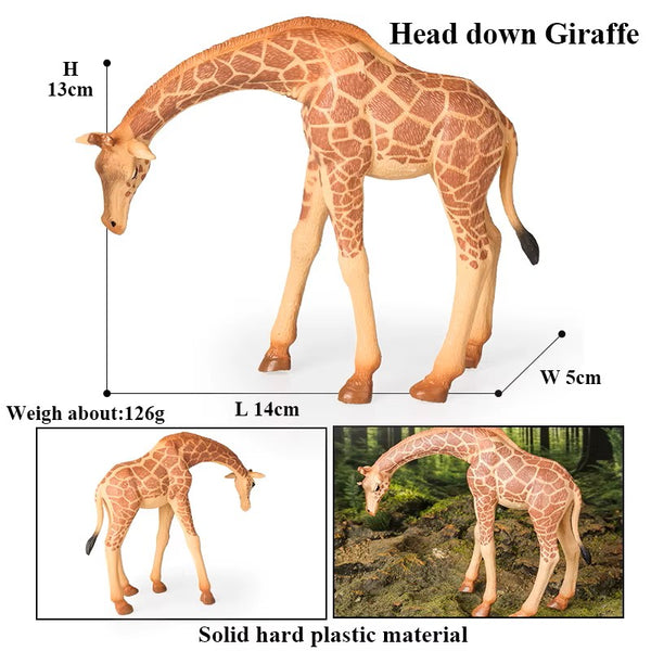 Wild Giraffe Animal Figure
