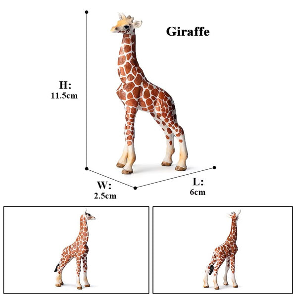Wild Giraffe Animal Figure