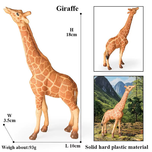 Wild Giraffe Animal Figure