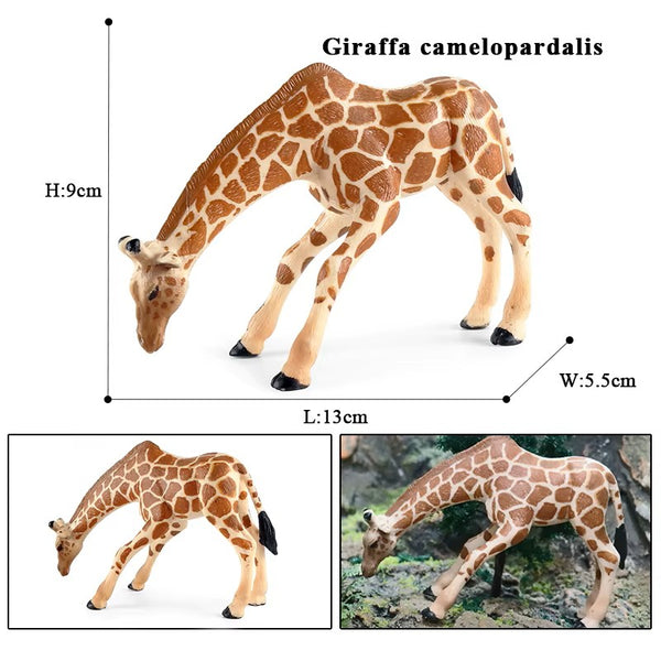 Wild Giraffe Animal Figure