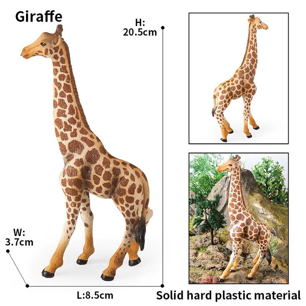 Wild Giraffe Animal Figure
