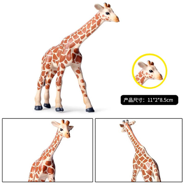 Wild Giraffe Animal Figure