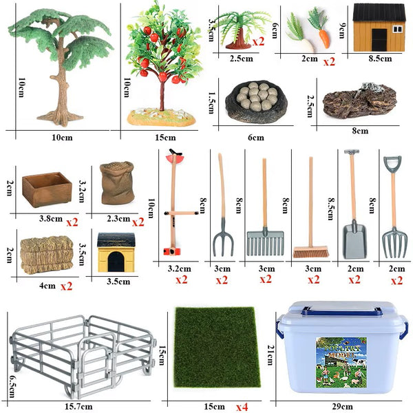 Mini Animal Playset