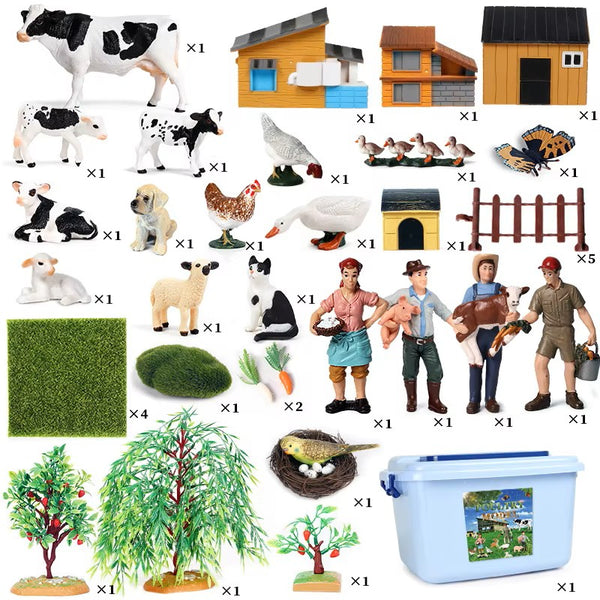 Mini Animal Playset