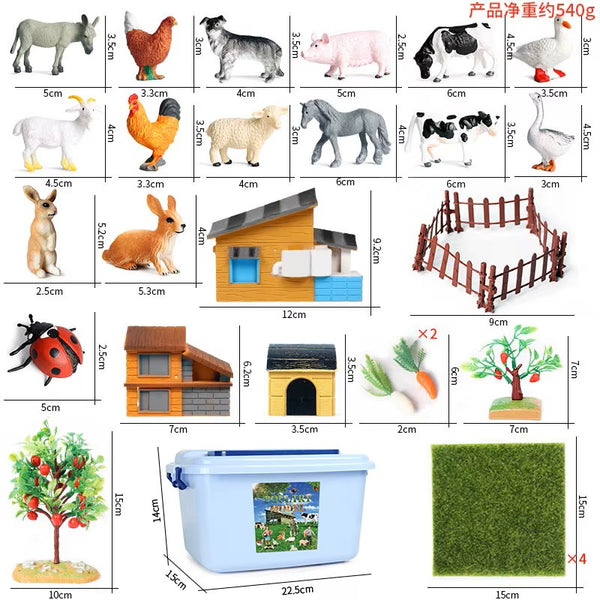 Mini Animal Playset