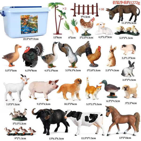 Mini Animal Playset