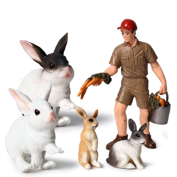 Mini Farm Animal Set