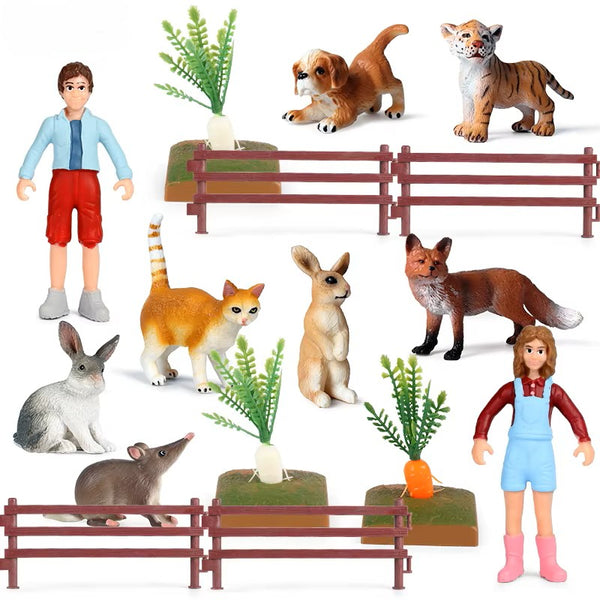 Mini Farm Animal Set