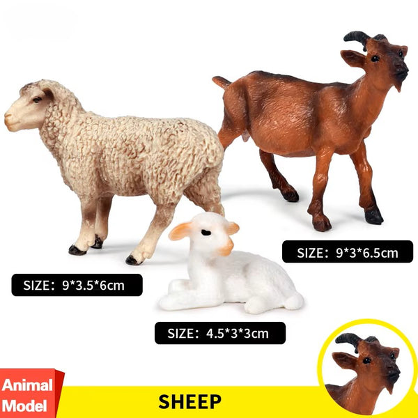Mini Farm Animal Set