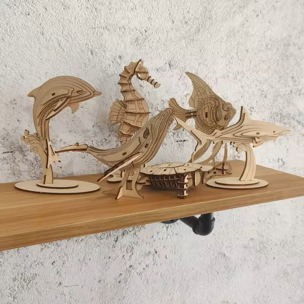 Wooden Marine Life Puzzle