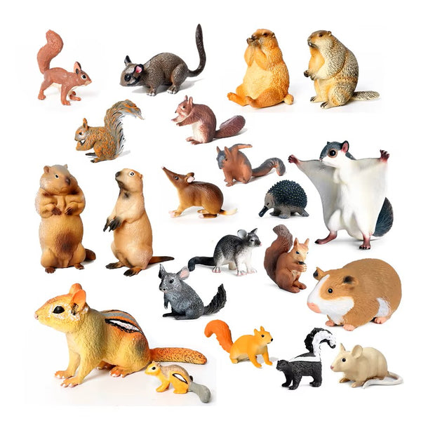 Wild Rodent Animal Figures