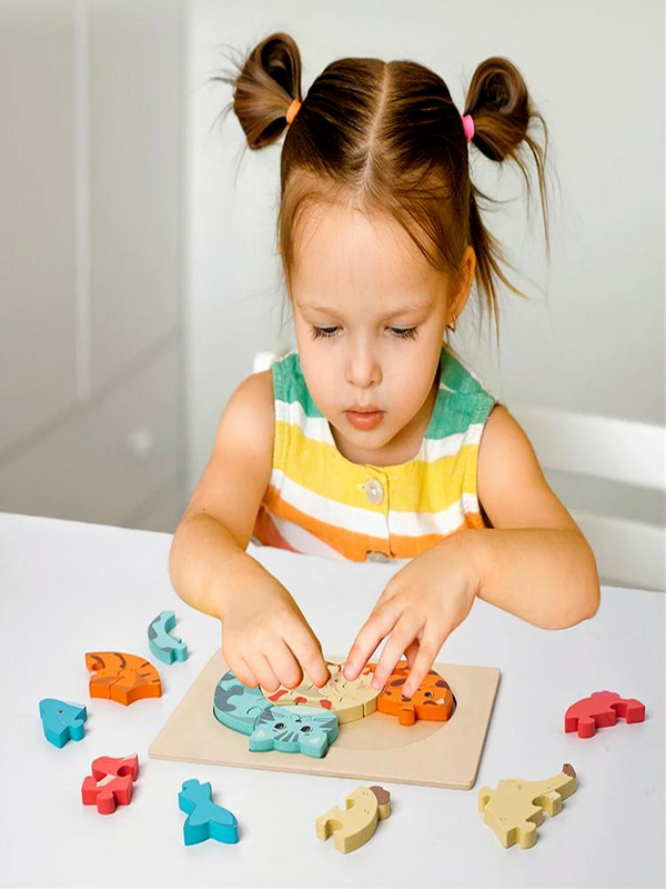 Wooden Animal Jigsaw Puzzle