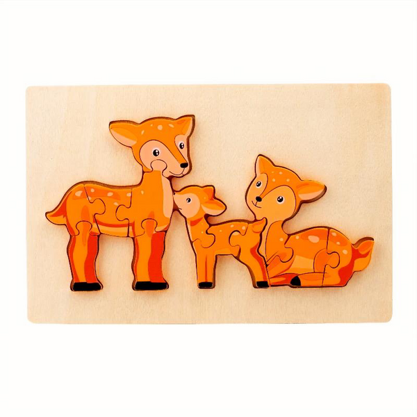 Wooden Animal Jigsaw Puzzle