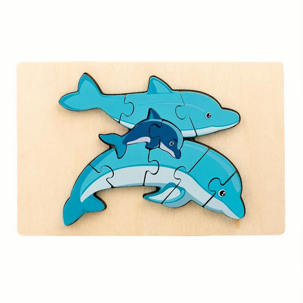 Wooden Animal Jigsaw Puzzle