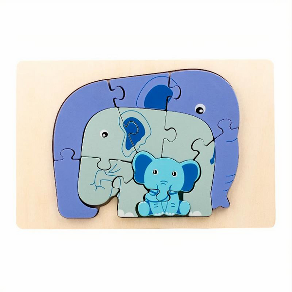 Wooden Animal Jigsaw Puzzle