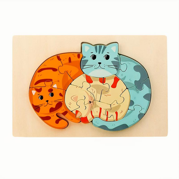 Wooden Animal Jigsaw Puzzle