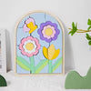 Wooden Rainbow Puzzle Blocks